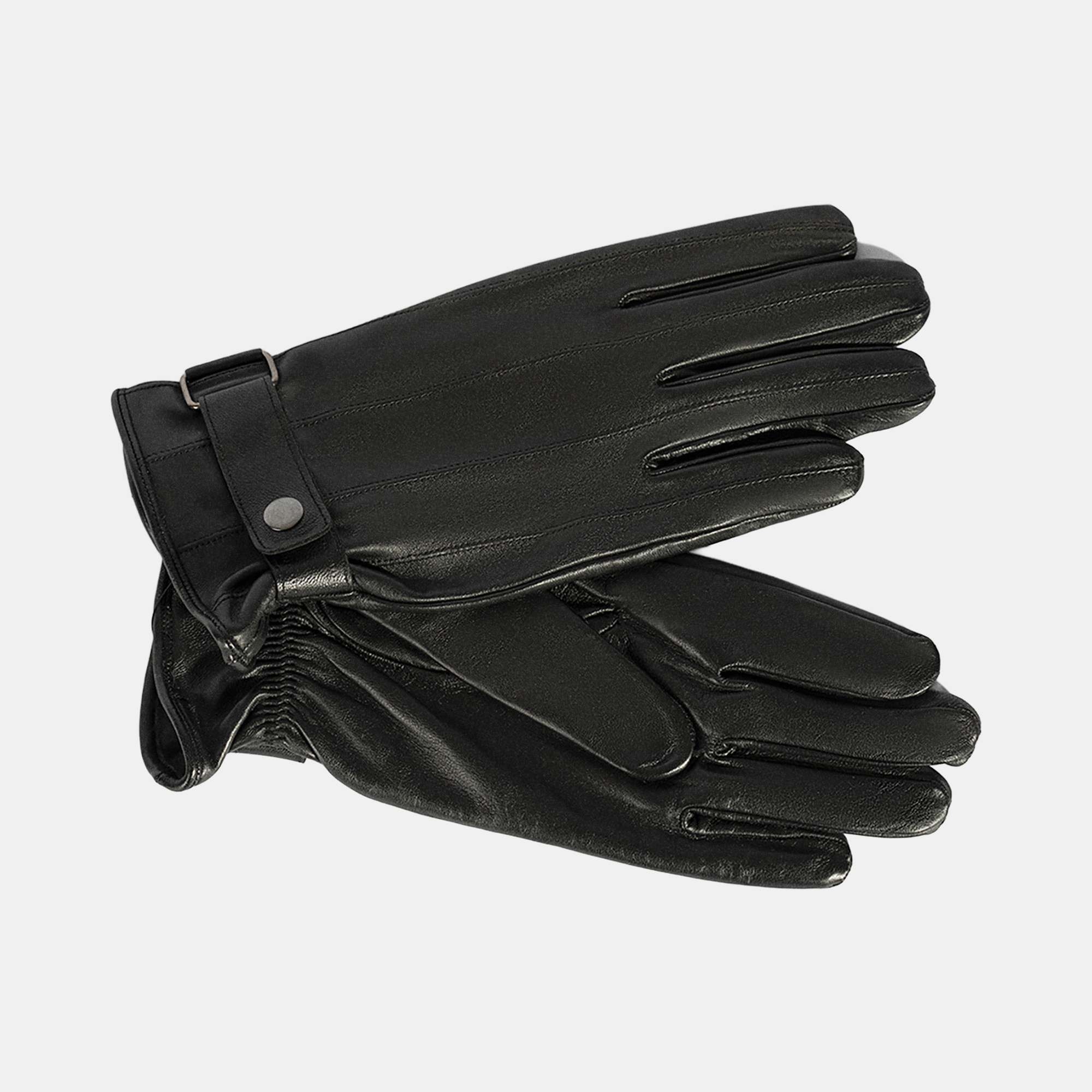 DESA Siyah Tokalı Erkek Deri Eldiven