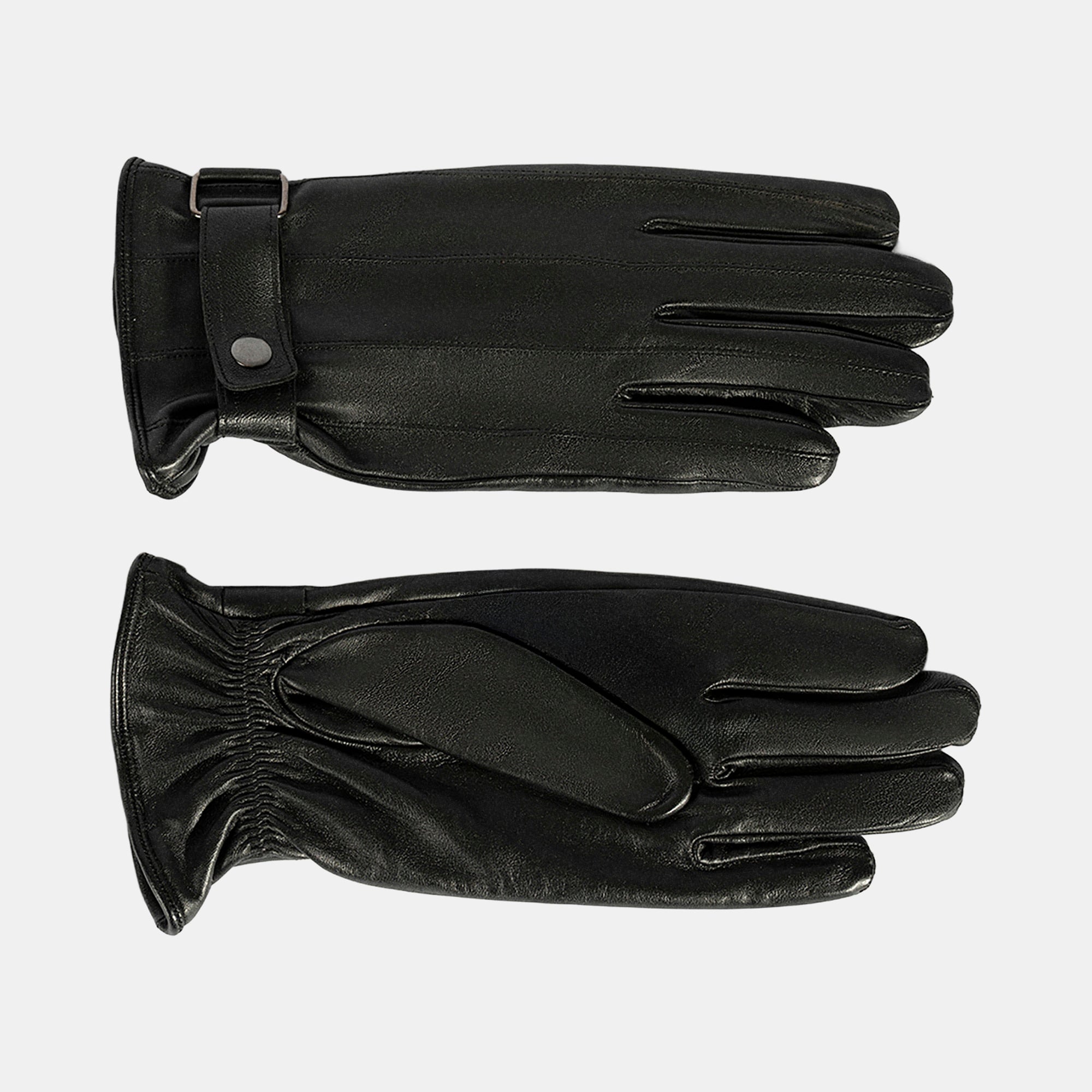 DESA Siyah Tokalı Erkek Deri Eldiven