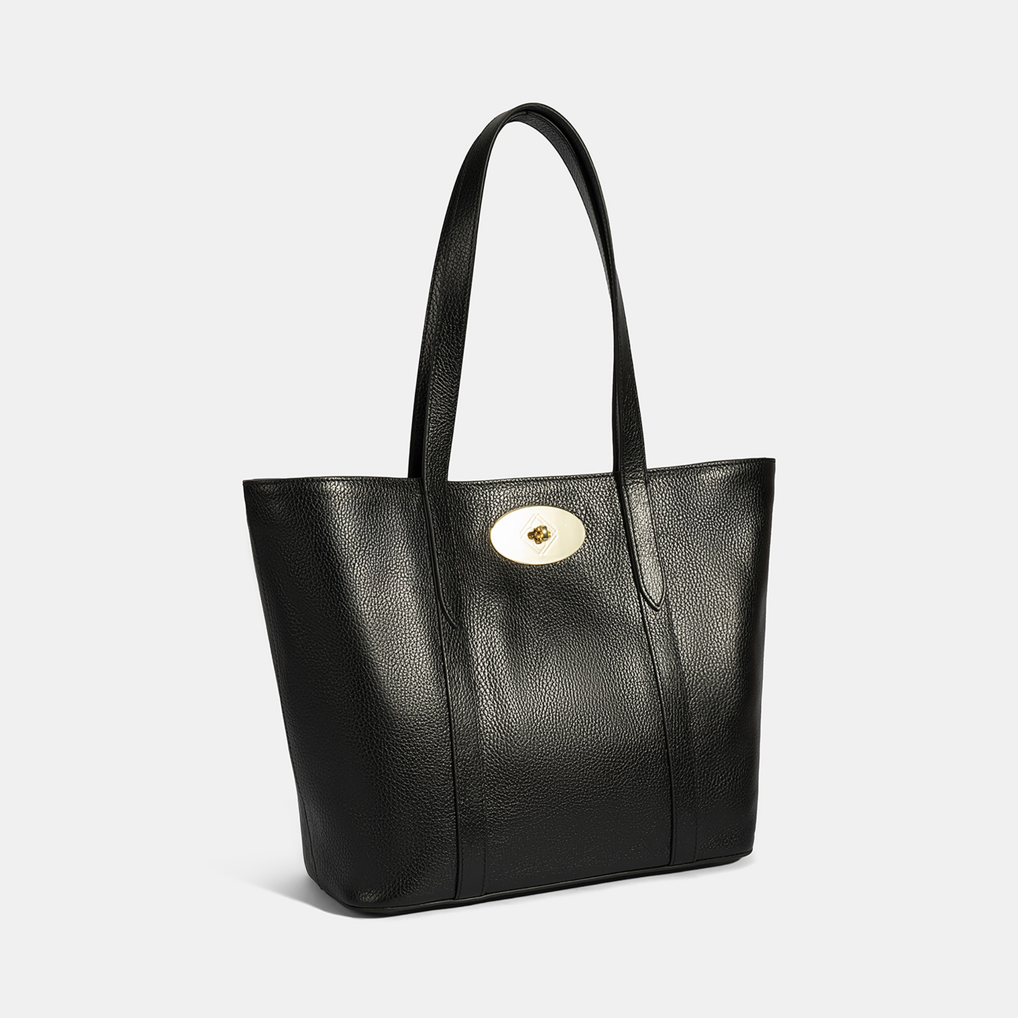 Kadın Siyah Deri Omuz Çantası