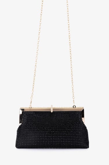  Valmenti Kadın Vegan Siyah Abiye Çanta