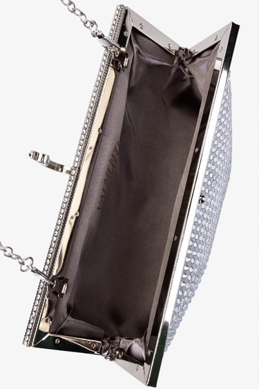  Valmenti Kadın Vegan Gri Abiye Çanta