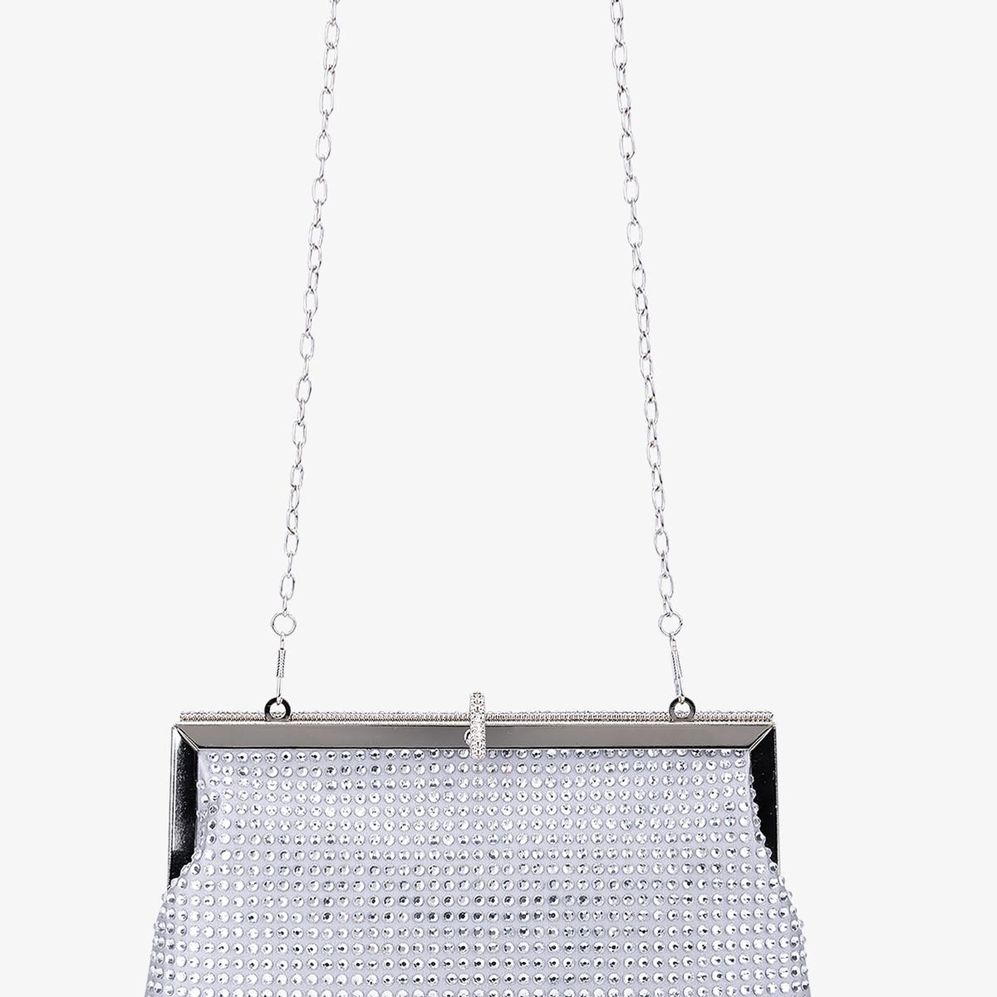 Valmenti Kadın Vegan Gri Abiye Çanta