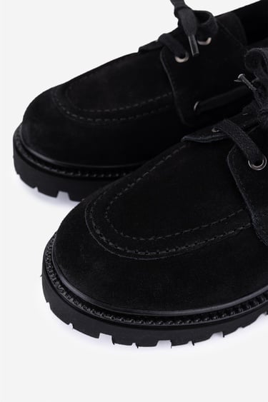  Valmenti Kadın Siyah Süet Casual Ayakkabı