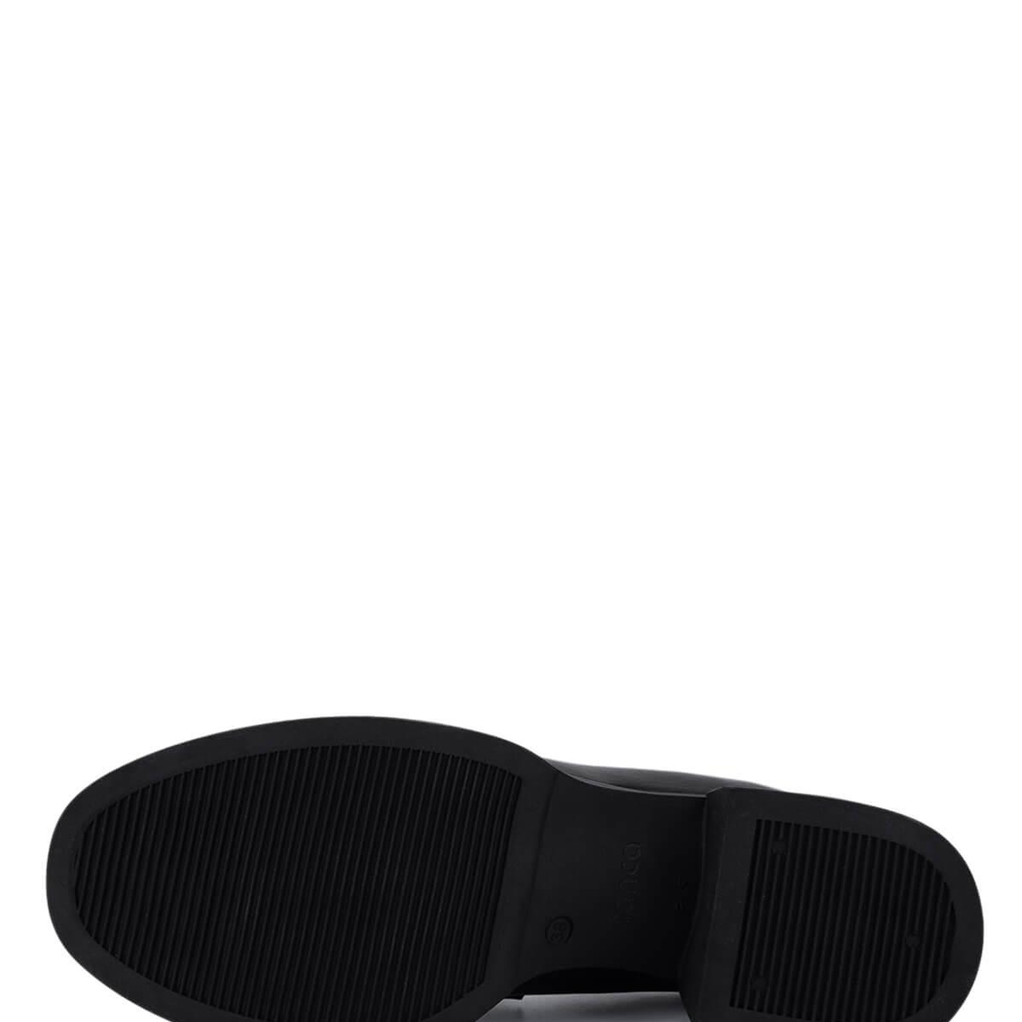 Tamer Tanca Kadın Hakiki Deri Siyah Loafer Ayakkabı