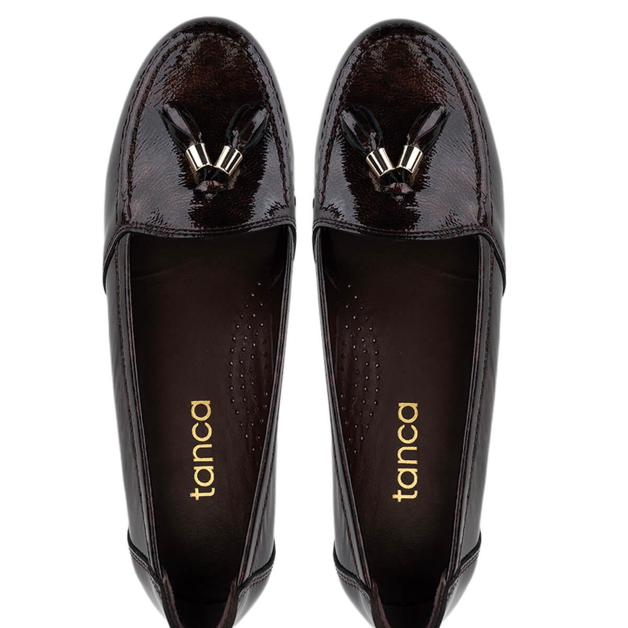 Tamer Tanca Kadın Hakiki Deri Kahverengi Comfort Ayakkabı