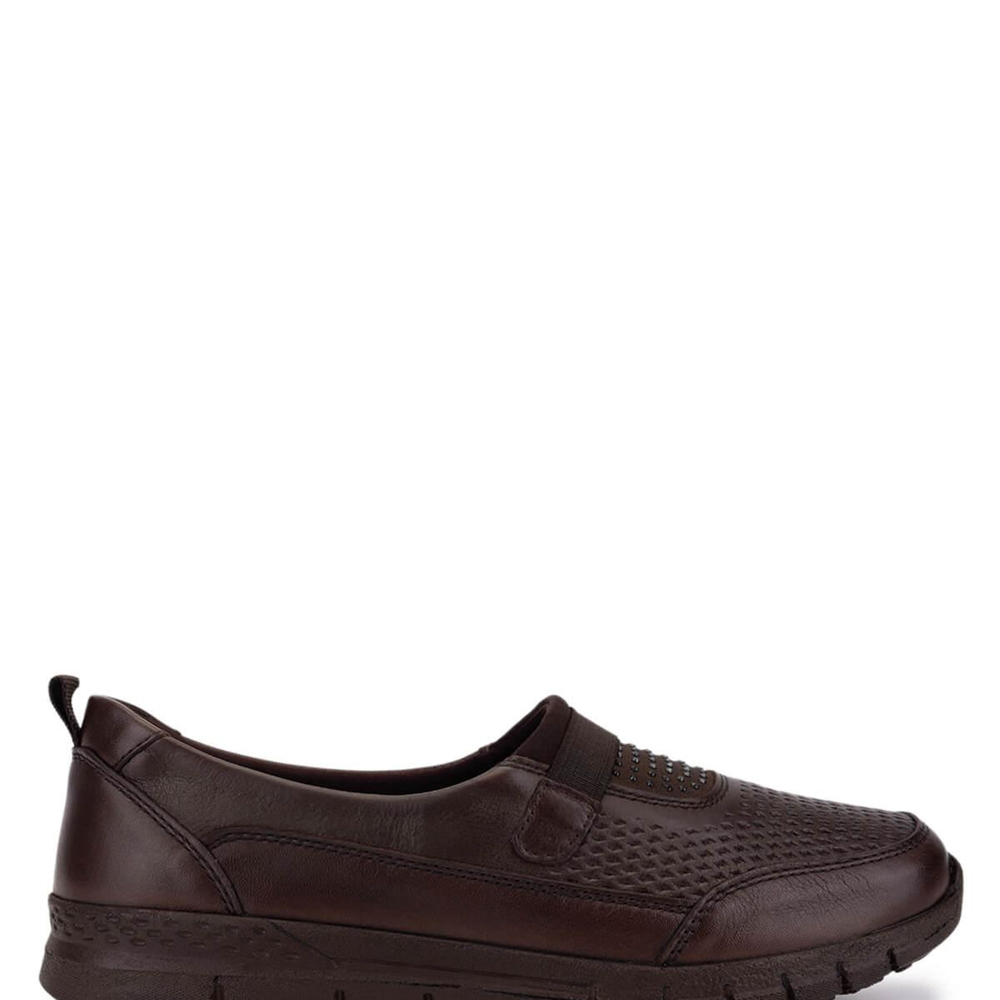 Tamer Tanca Kadın Hakiki Deri Kahverengi Comfort Ayakkabı