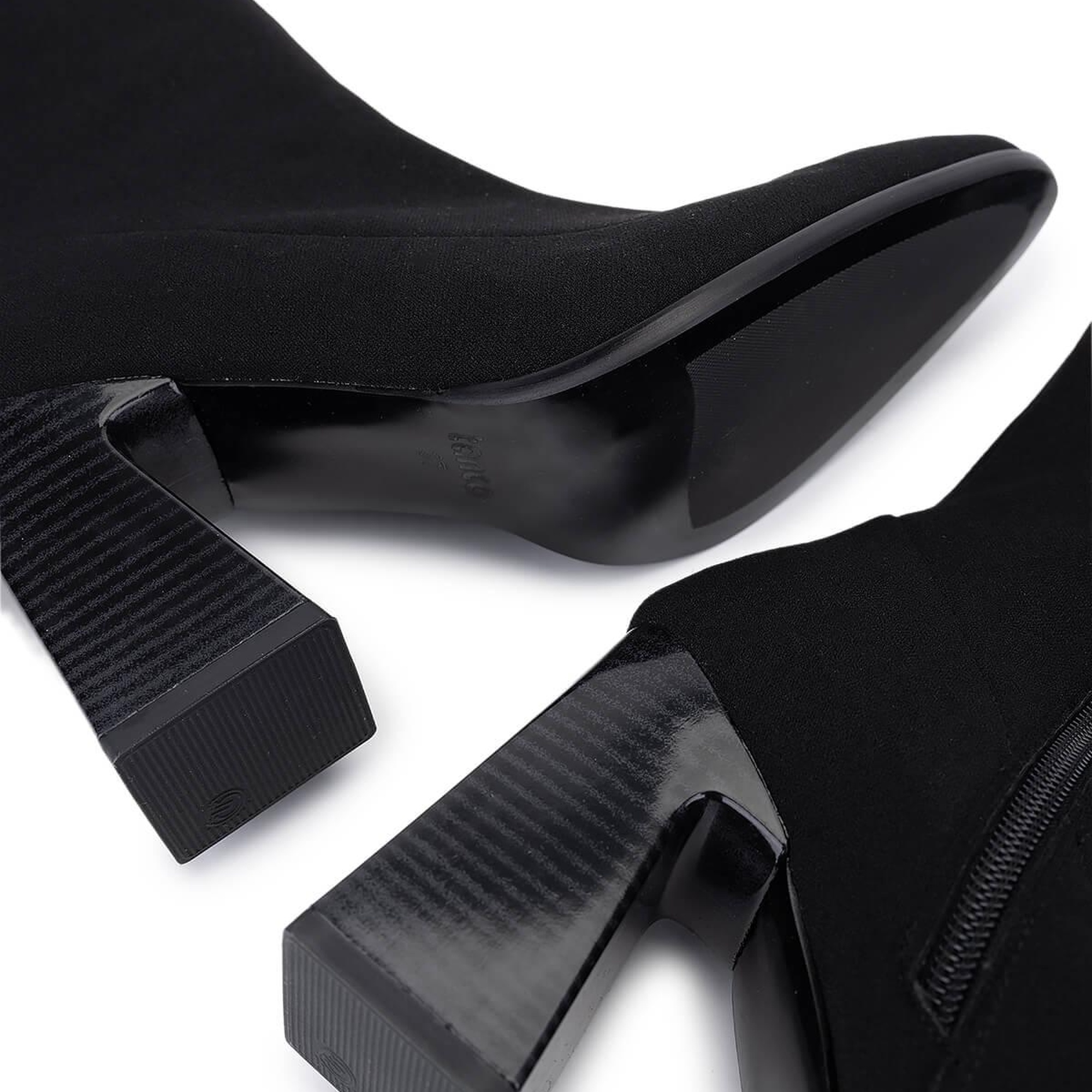 Tamer Tanca Kadın Hakiki Deri Siyah Topuklu Bot