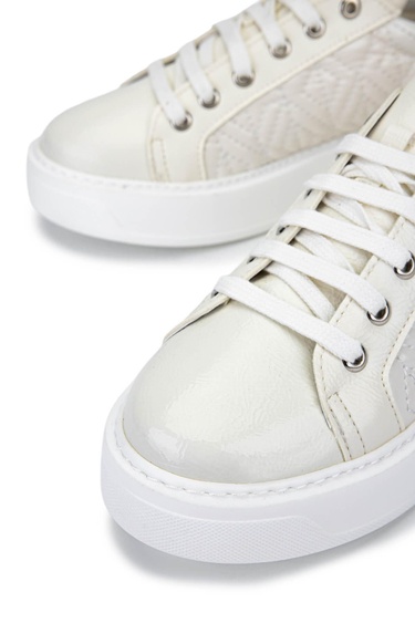  Tamer Tanca Kadın Suni Deri Beyaz Sneakers & Spor Ayakkabı