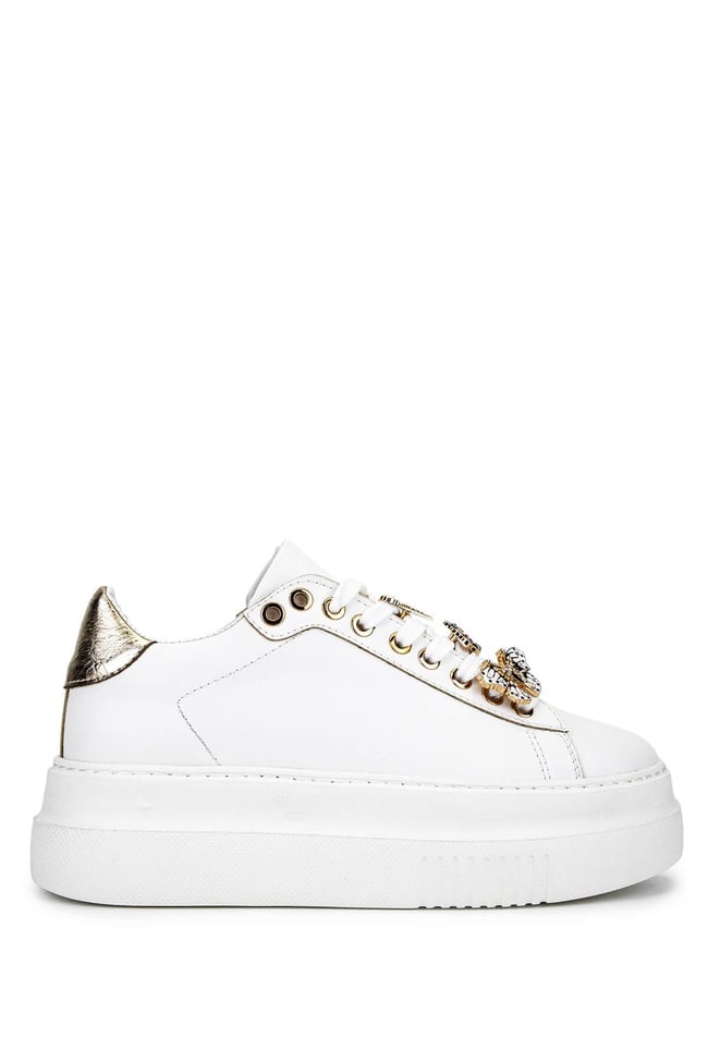  Tamer Tanca Kadın Suni Deri Beyaz Sneakers & Spor Ayakkabı