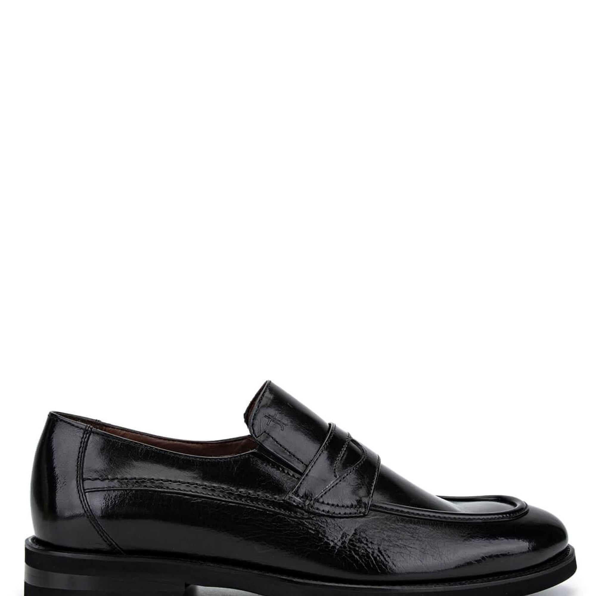 Tamer Tanca Erkek Hakiki Deri Siyah Klasik Ayakkabı