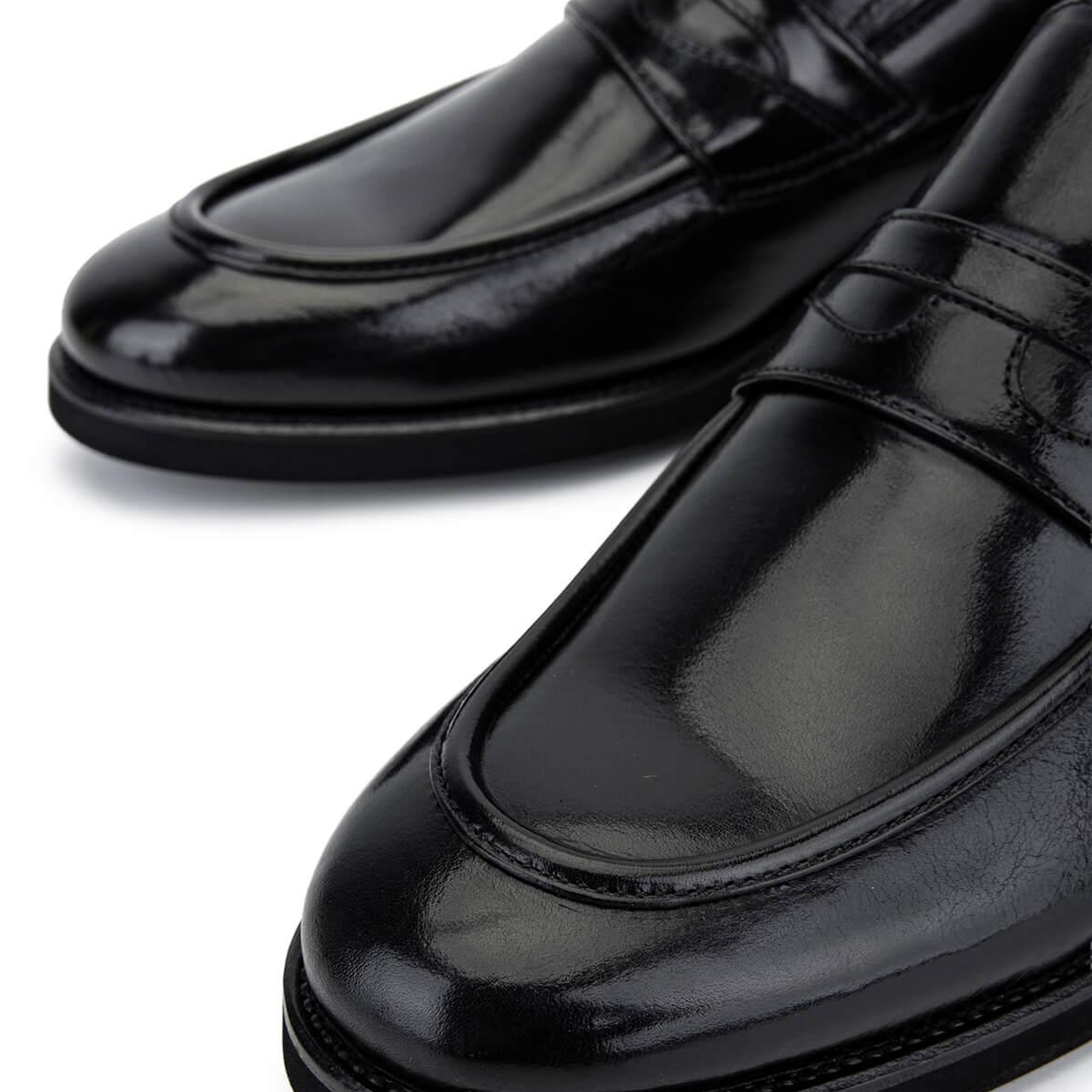 Tamer Tanca Erkek Hakiki Deri Siyah Klasik Ayakkabı