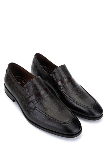  Tamer Tanca Erkek Hakiki Deri Kahverengi Klasik Ayakkabı