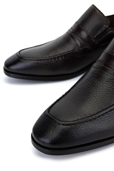  Tamer Tanca Erkek Hakiki Deri Kahverengi Klasik Ayakkabı