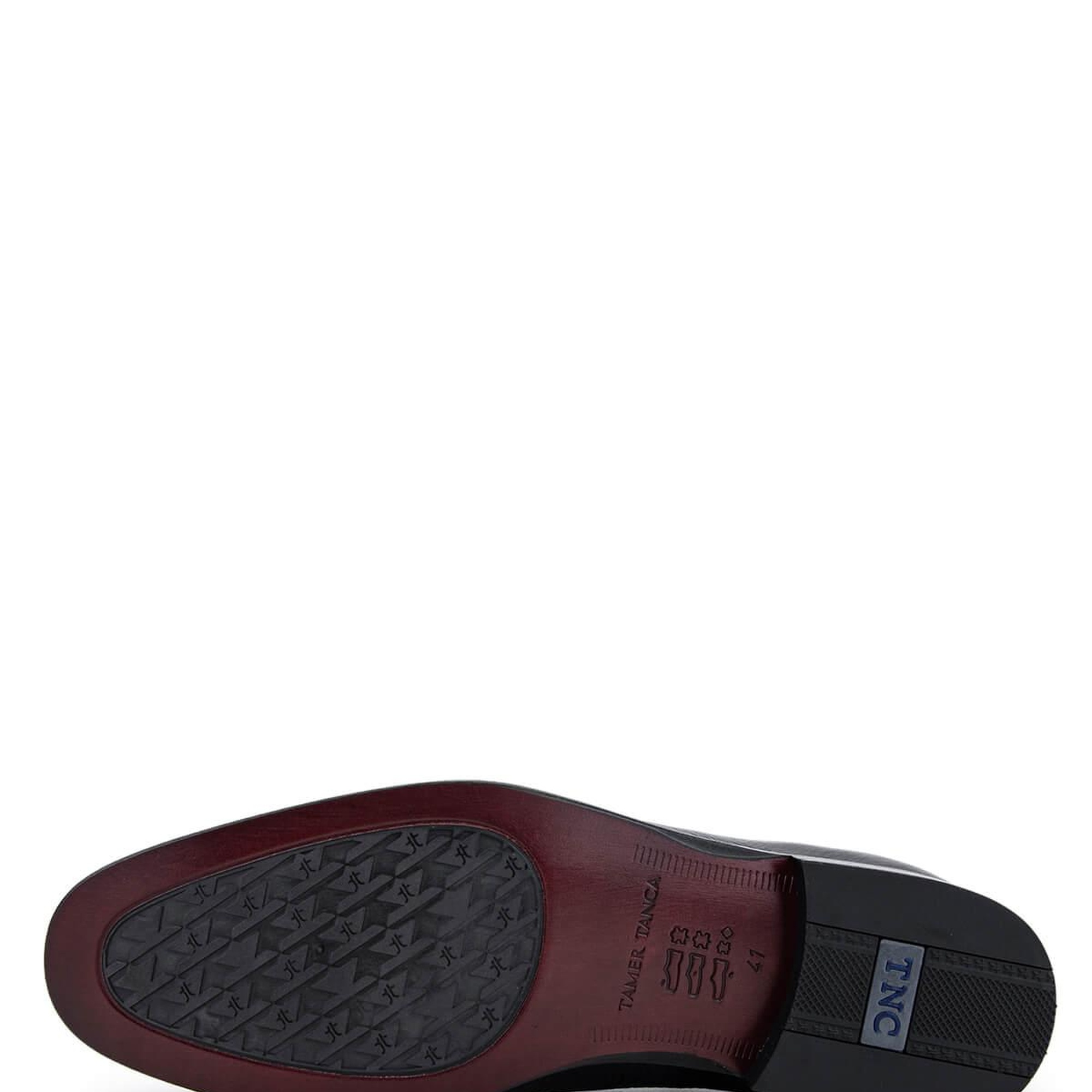 Tamer Tanca Erkek Hakiki Deri Siyah Klasik Ayakkabı