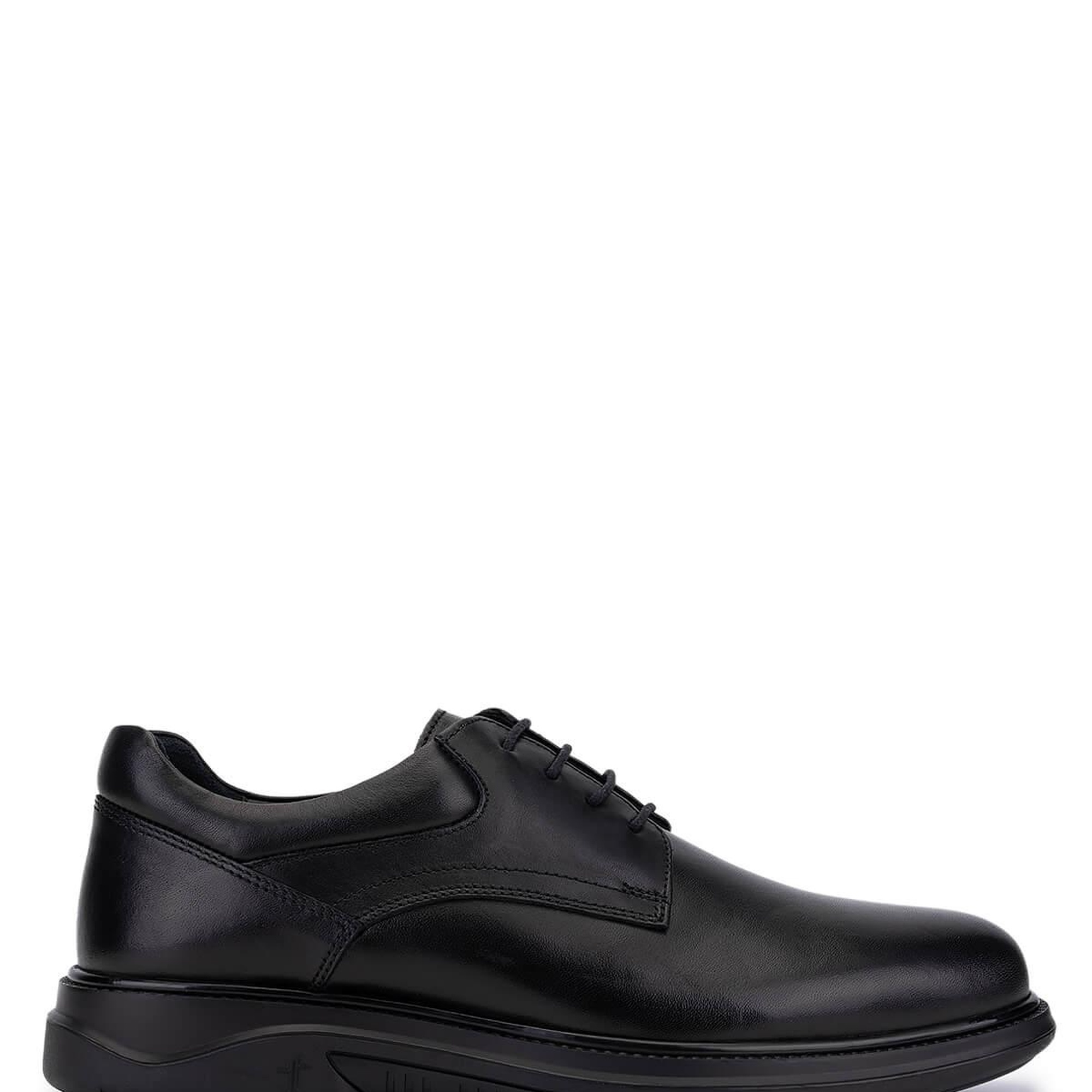 Tamer Tanca Erkek Hakiki Deri Siyah Klasik Ayakkabı