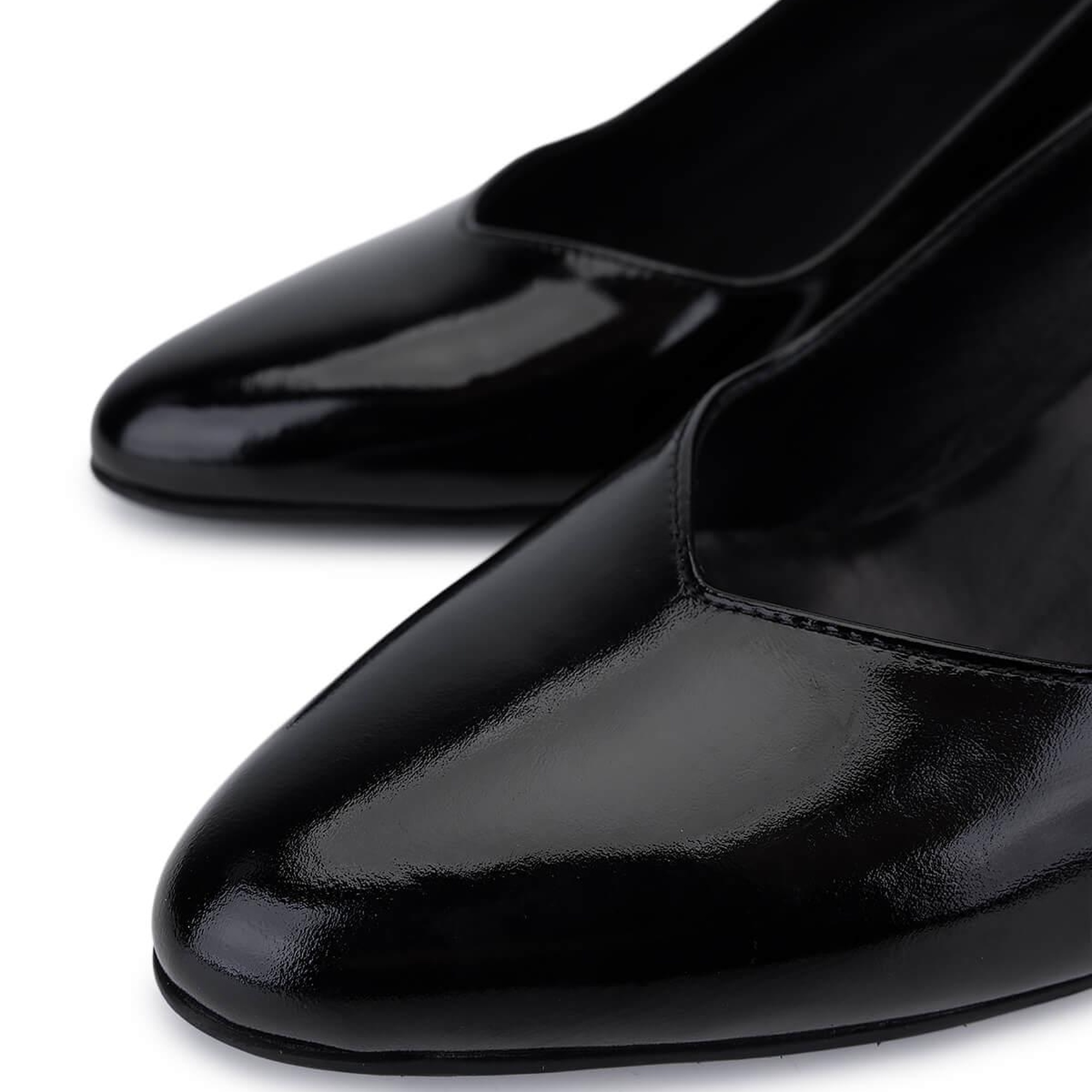 Tamer Tanca Kadın Hakiki Deri Siyah Klasik Ayakkabı