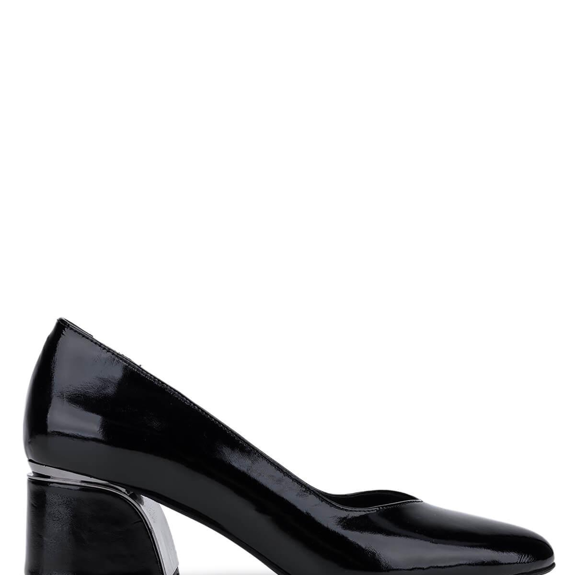 Tamer Tanca Kadın Hakiki Deri Siyah Klasik Ayakkabı