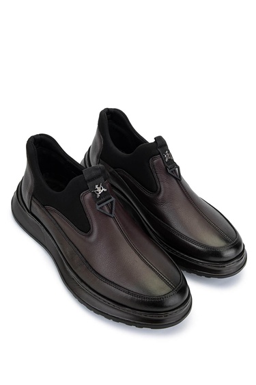  Tamer Tanca Erkek Hakiki Deri Kahverengi Casual Ayakkabı