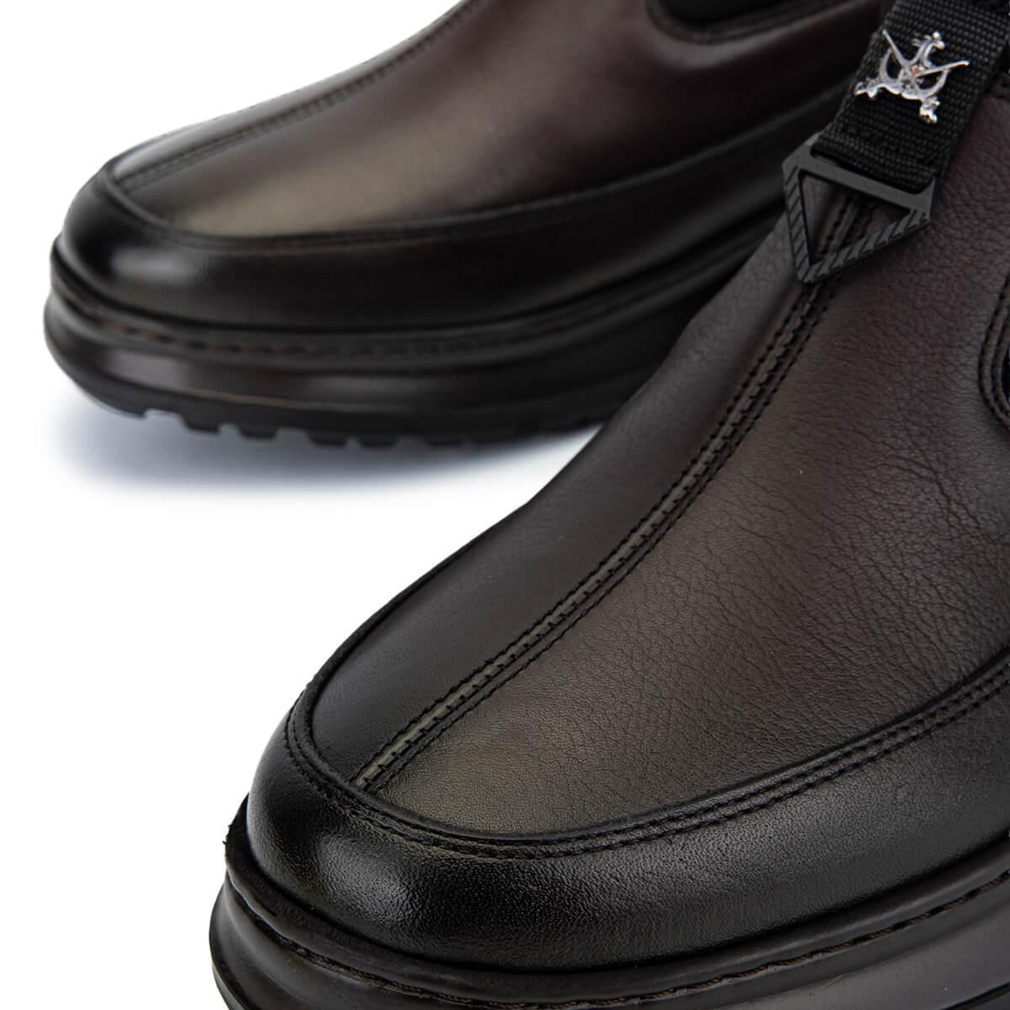 Tamer Tanca Erkek Hakiki Deri Kahverengi Casual Ayakkabı