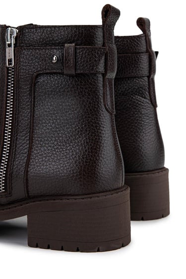  Tamer Tanca Kadın Hakiki Deri Kahverengi Casual Bot