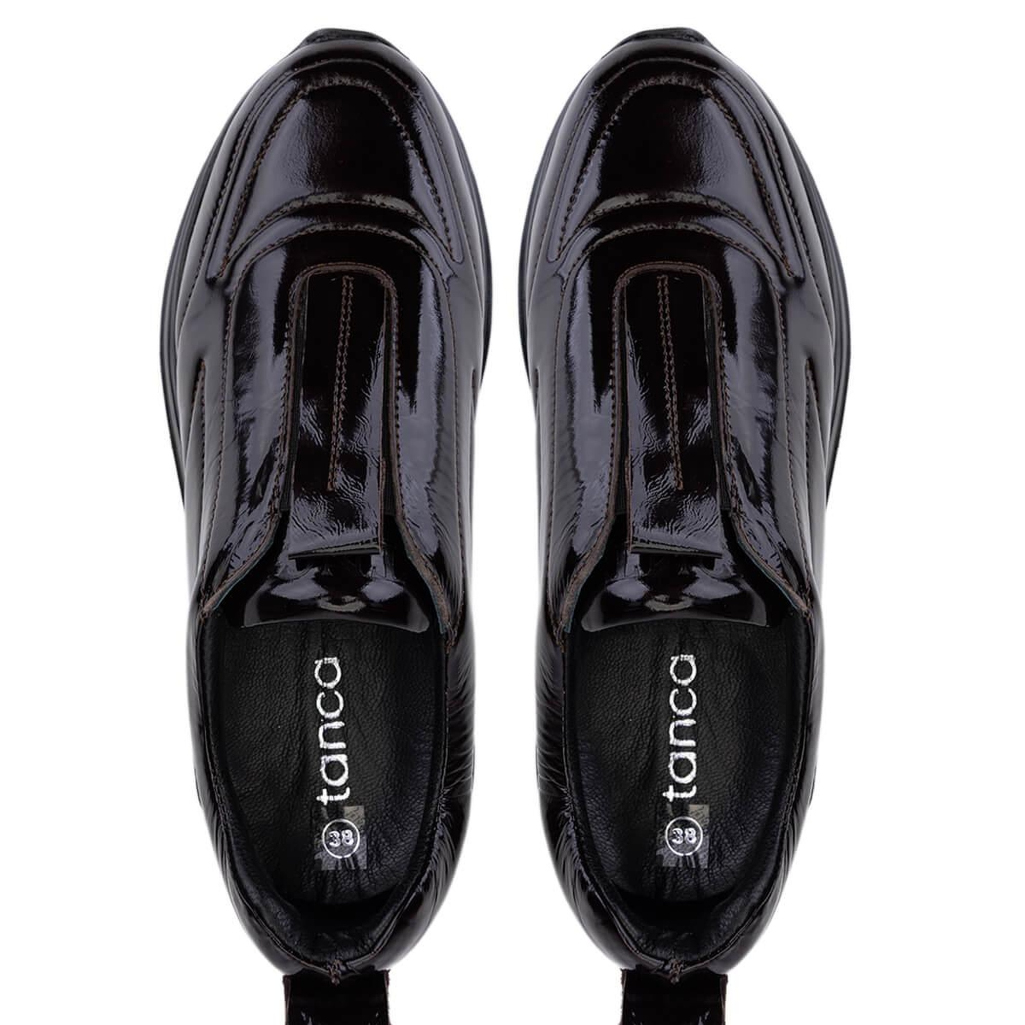 Tamer Tanca Kadın Hakiki Deri Kahverengi Sneakers & Spor Ayakkabı