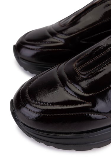  Tamer Tanca Kadın Hakiki Deri Kahverengi Sneakers & Spor Ayakkabı