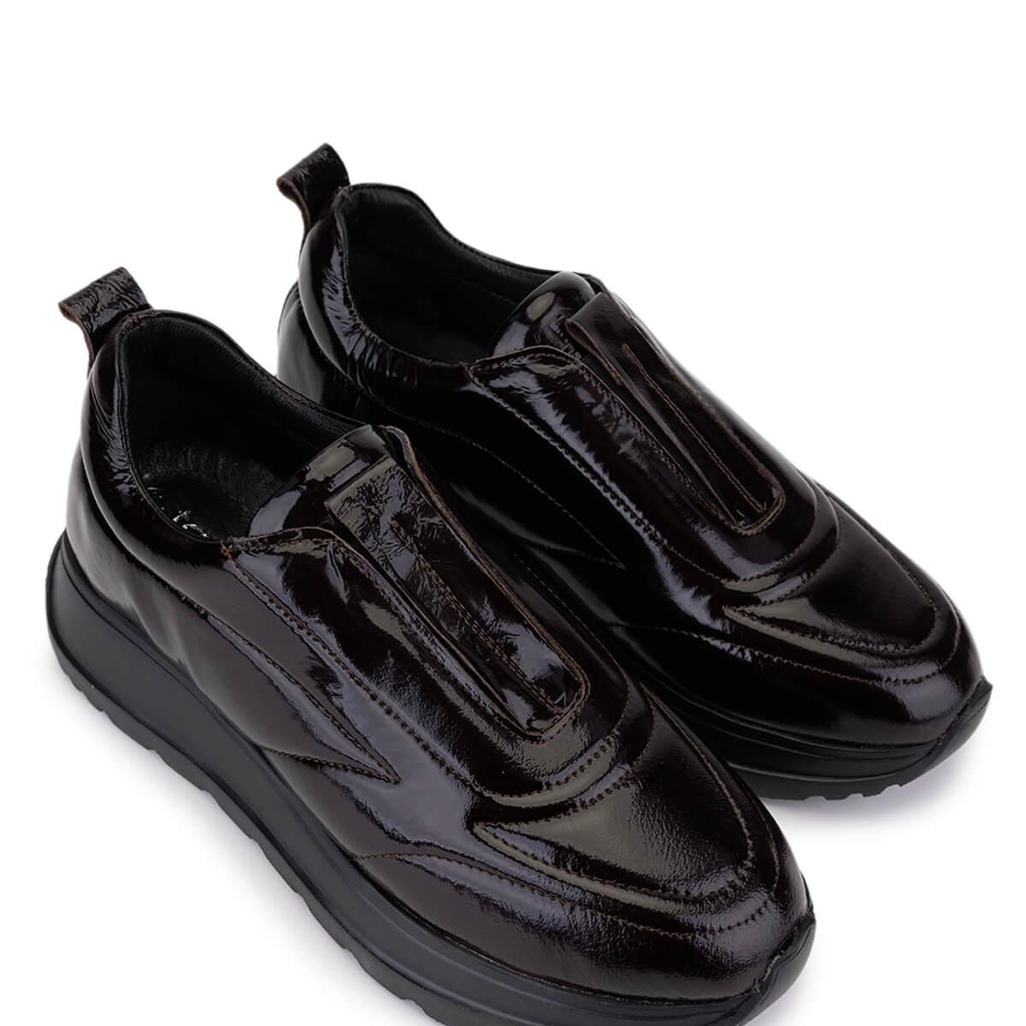 Tamer Tanca Kadın Hakiki Deri Kahverengi Sneakers & Spor Ayakkabı