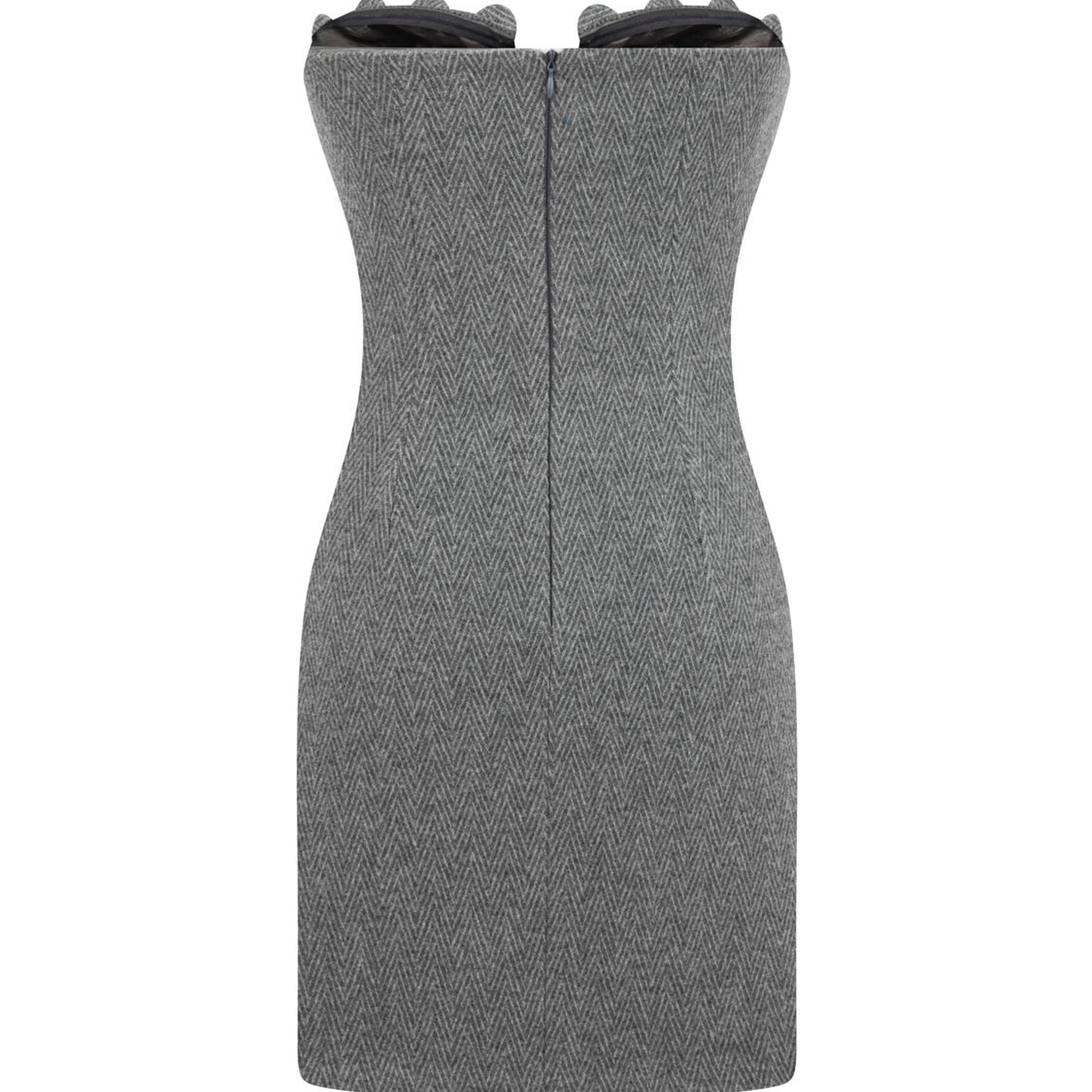 Straplez Mini Elbise