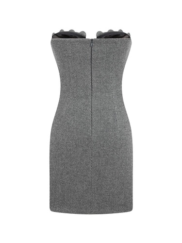  Straplez Mini Elbise