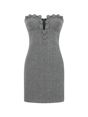  Straplez Mini Elbise