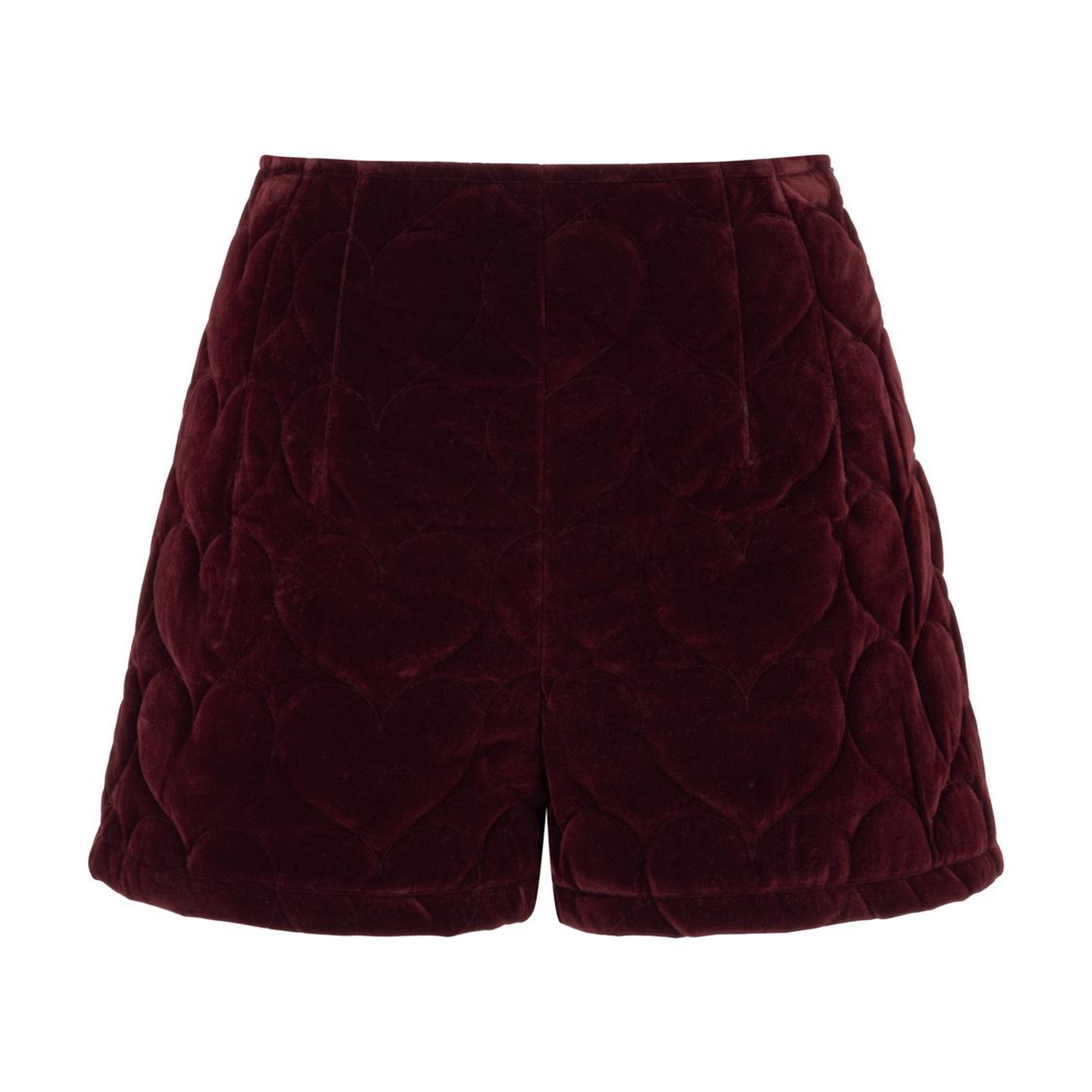 Kapitoneli Mini Şort