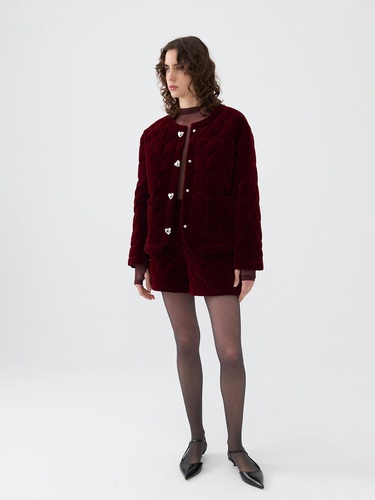  Kapitoneli Mini Şort