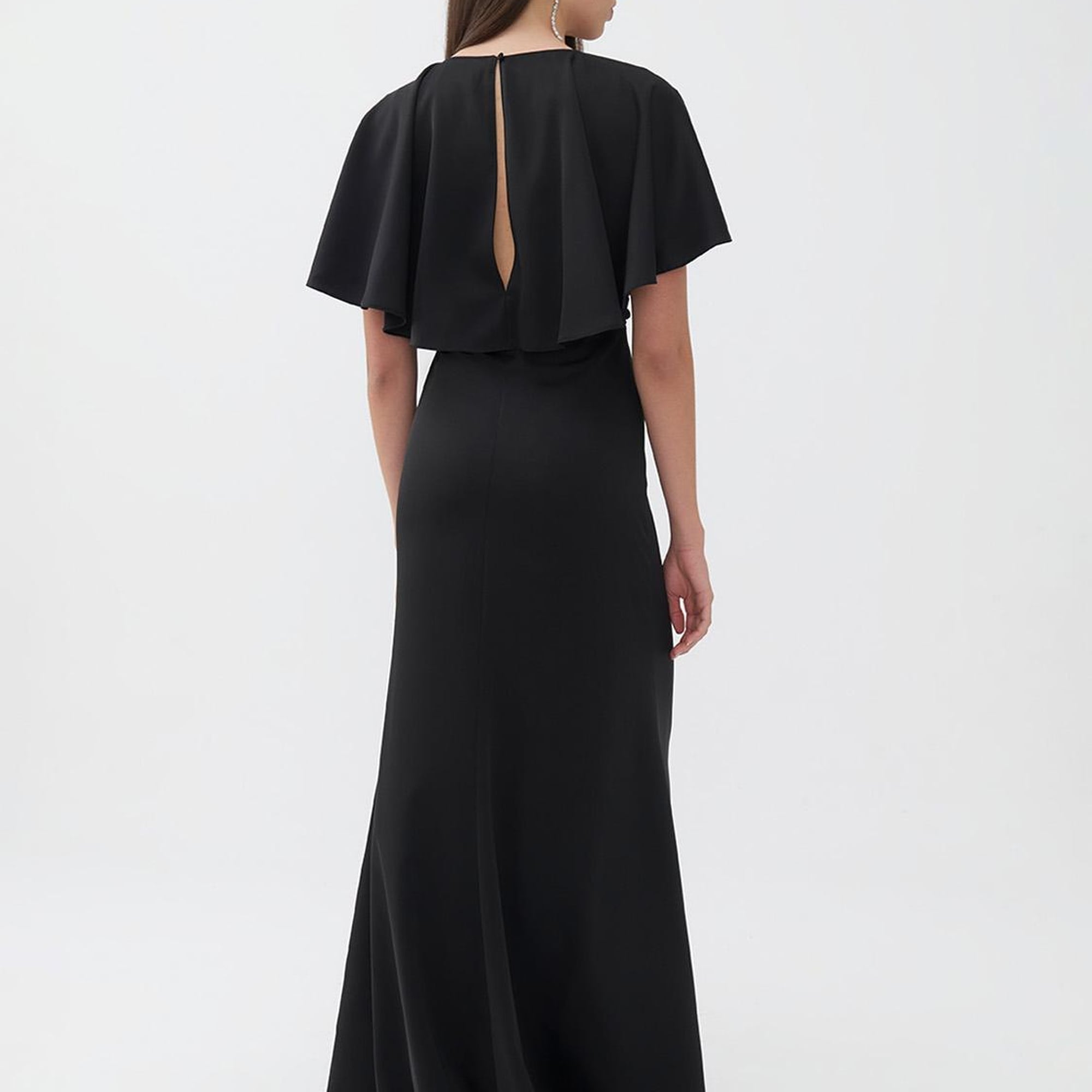 Düğümlü Uzun Elbise