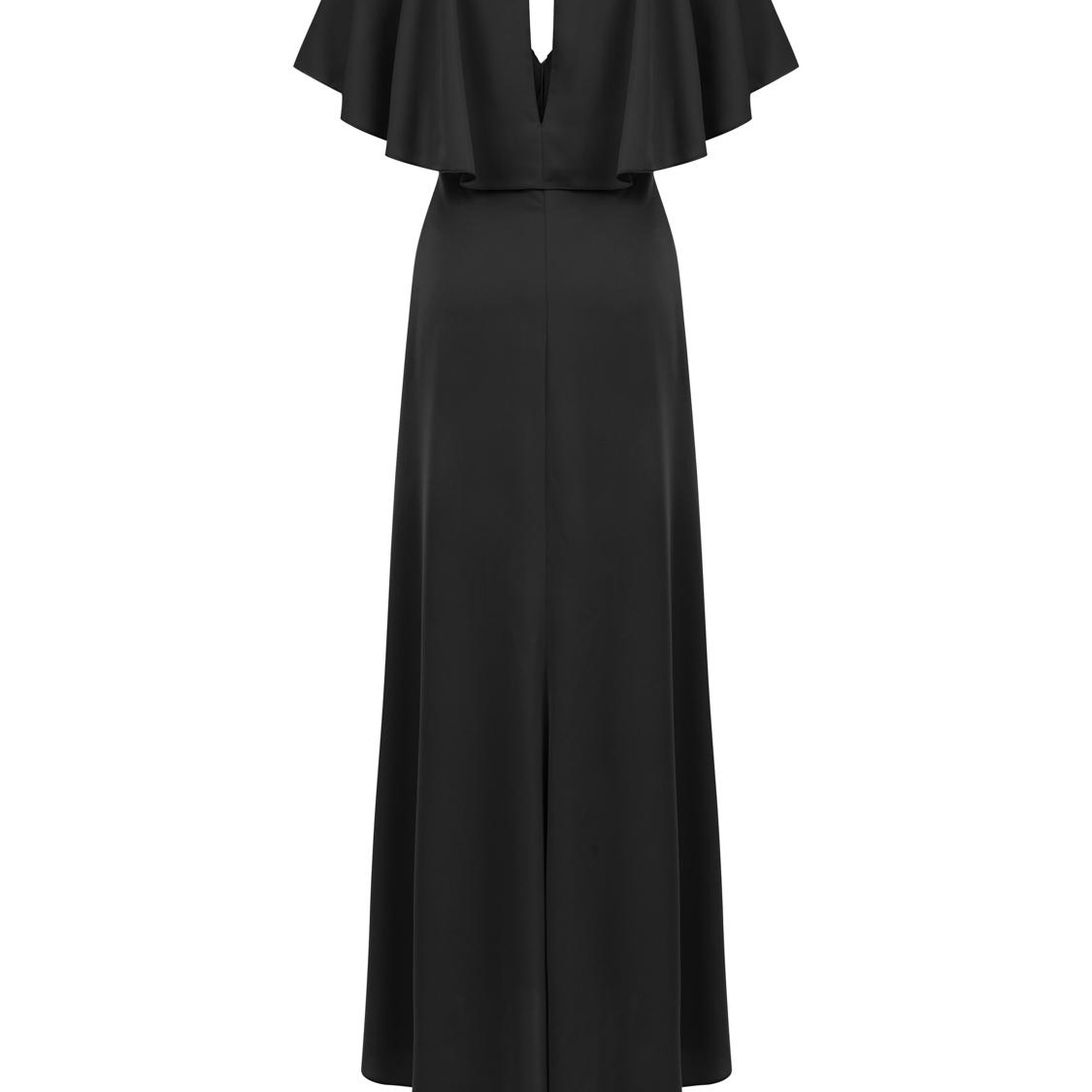 Düğümlü Uzun Elbise