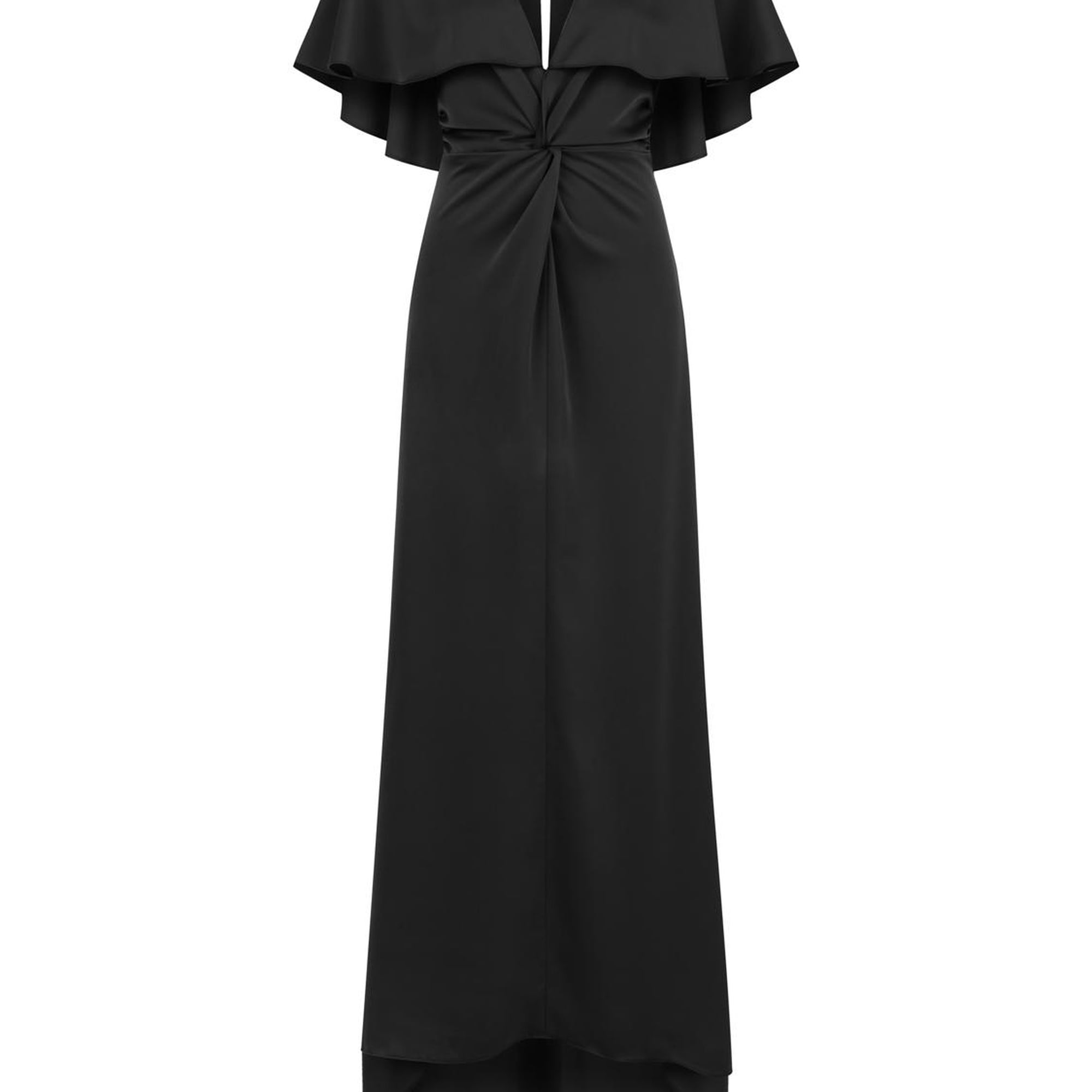 Düğümlü Uzun Elbise