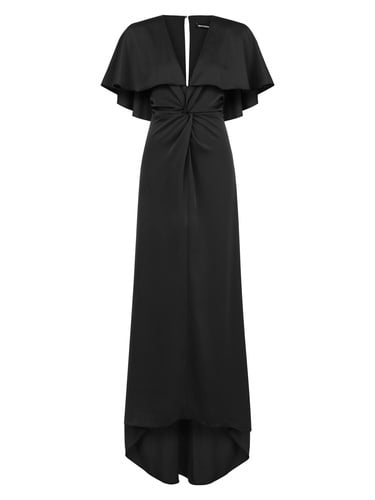  Düğümlü Uzun Elbise