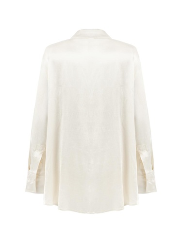  Dökümlü Saten Gömlek