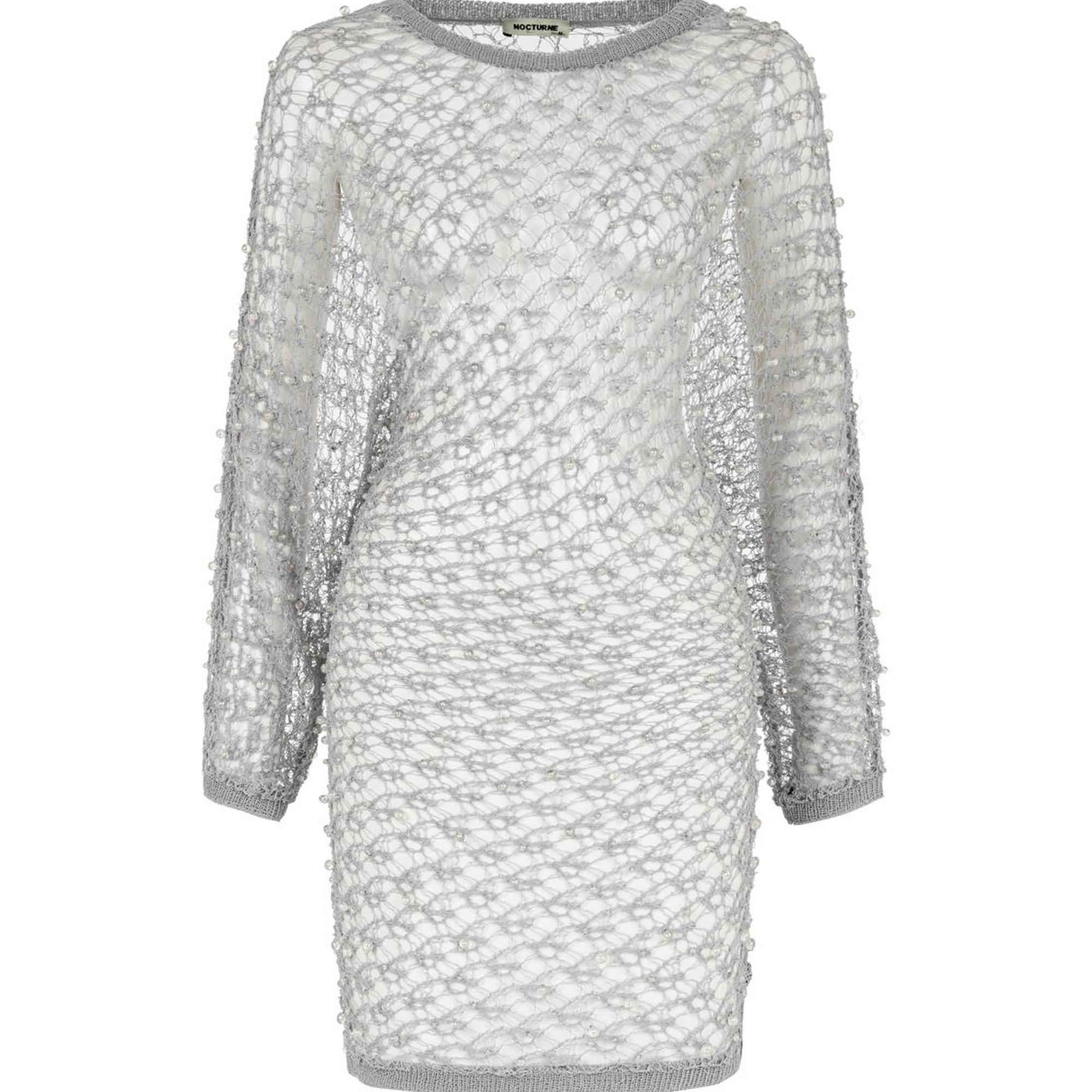 İnci Detaylı File Triko