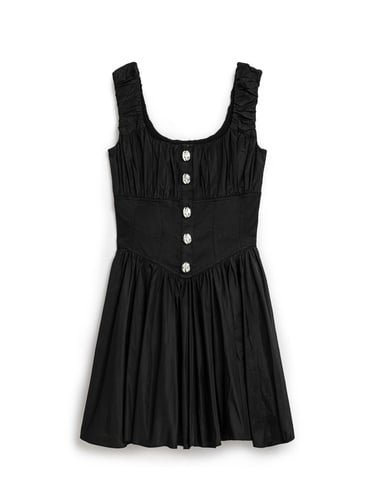  Korse Görünümlü Mini Elbise