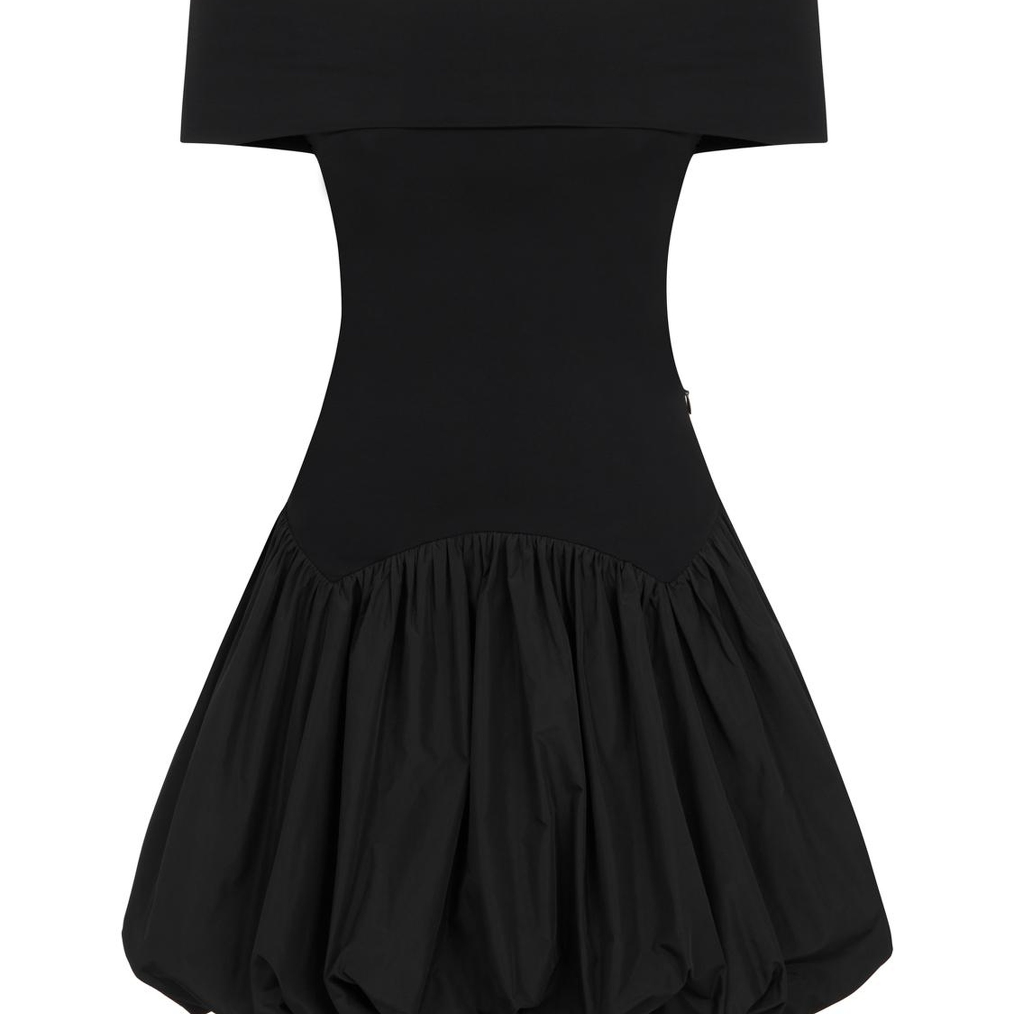 Açık Omuzlu Mini Elbise