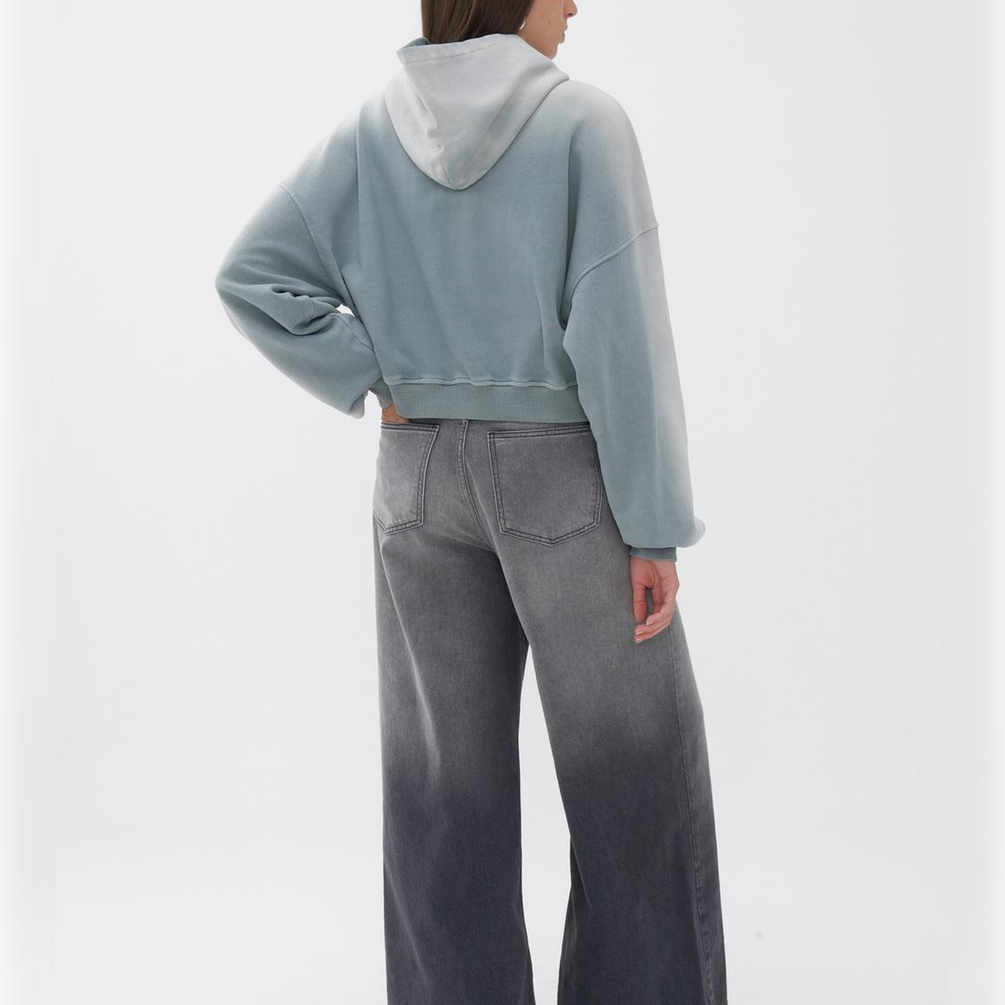 Degrade Geçişli Sweatshirt