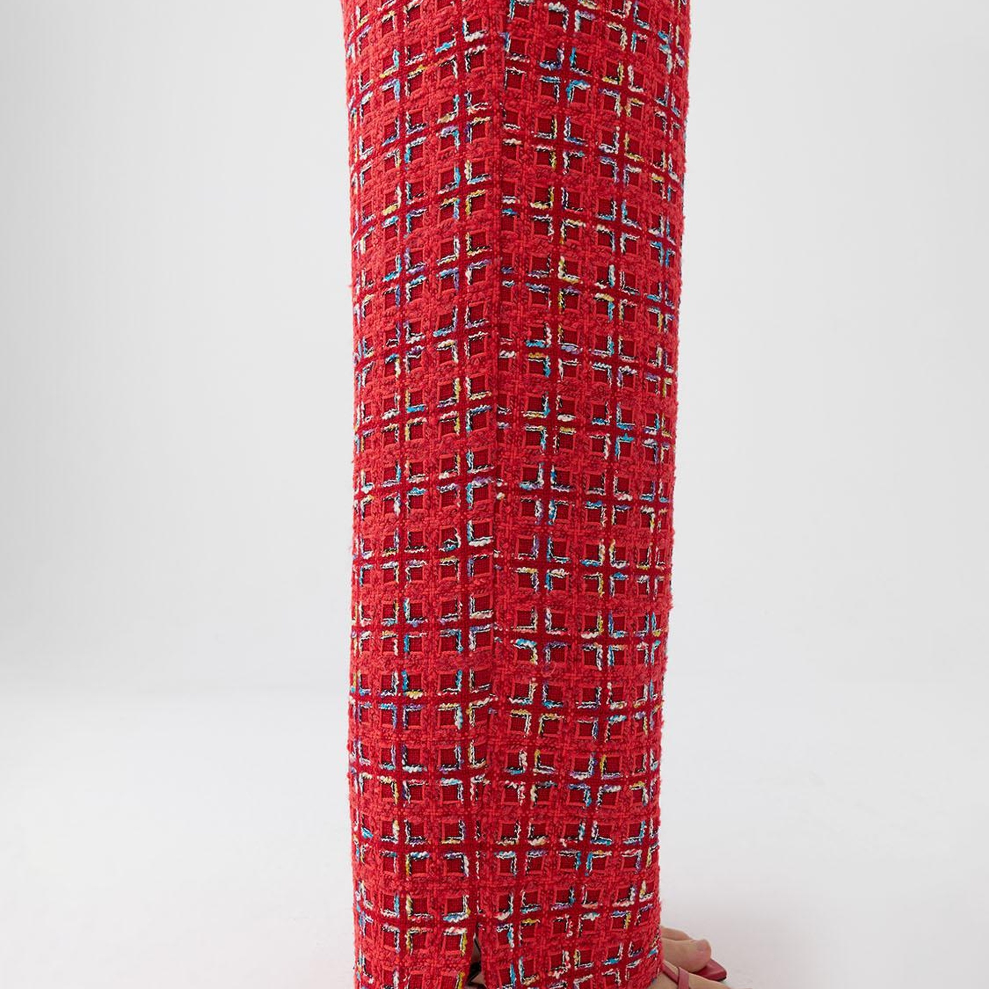 Yüksek Bel Tüvit Pantolon