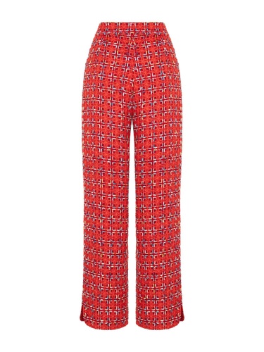  Yüksek Bel Tüvit Pantolon