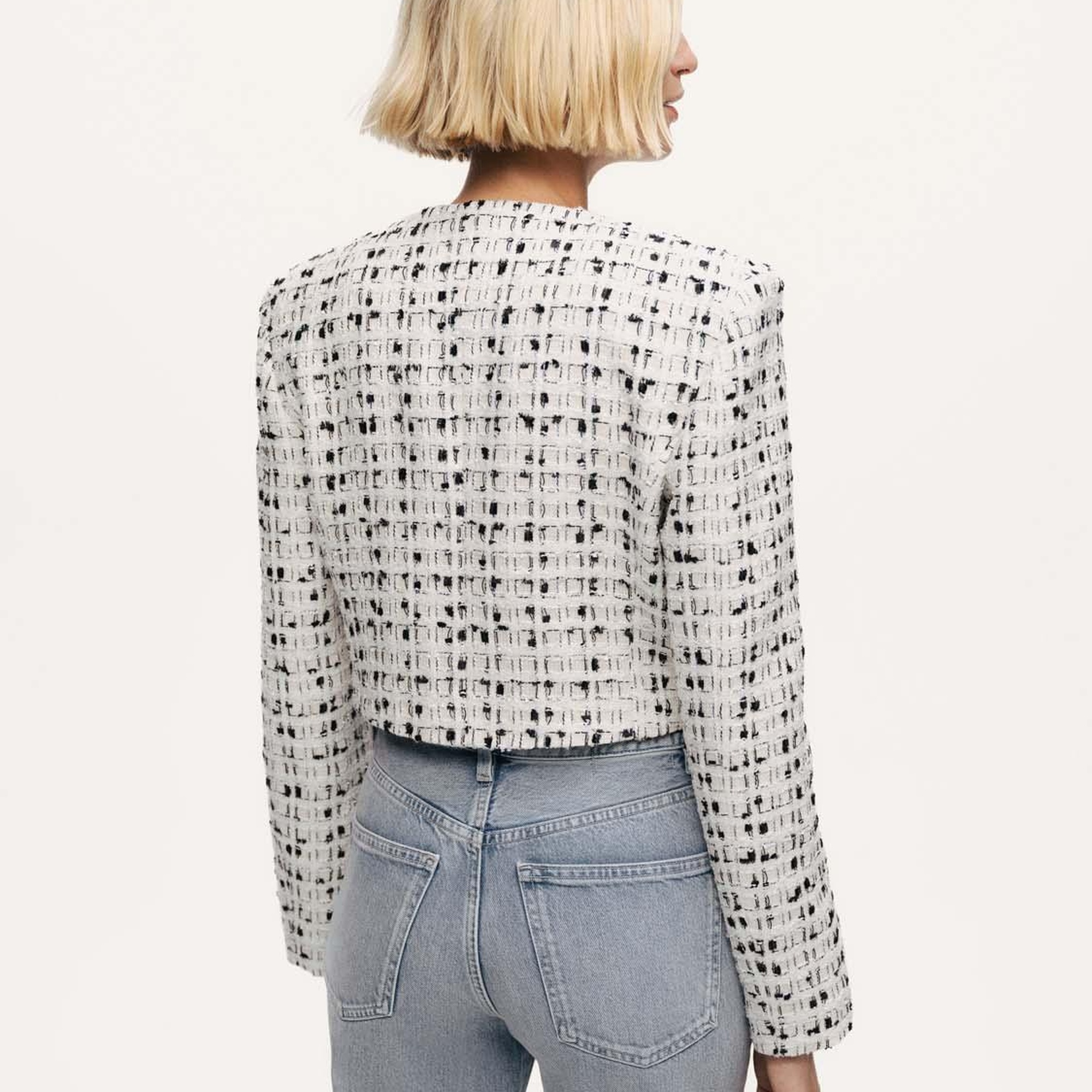 Vatkalı Tüvit Ceket