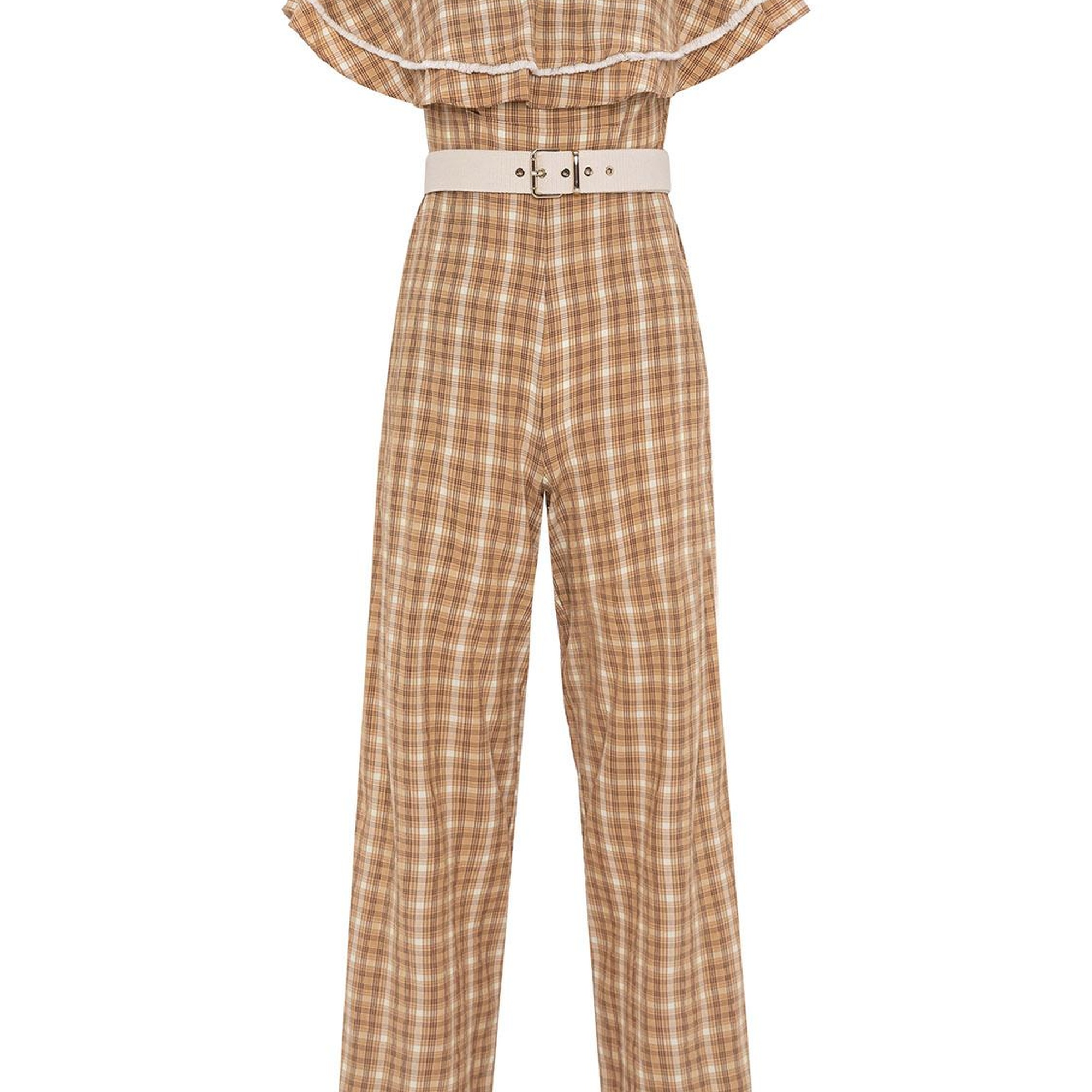 Fırfır Detaylı Tulum