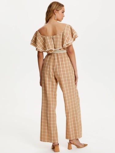  Fırfır Detaylı Tulum