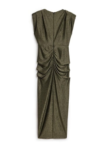  Vatkalı Maxi Elbise