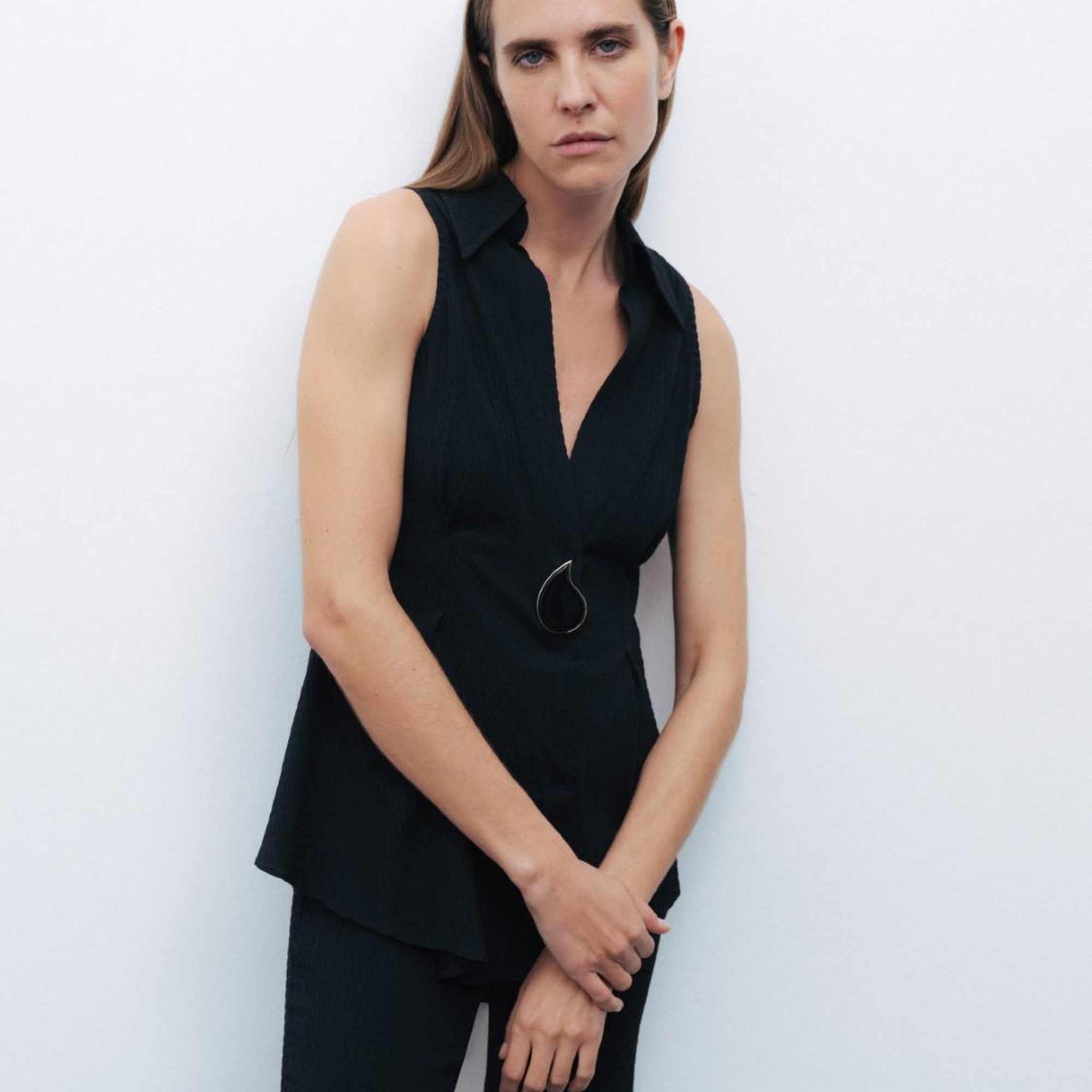 Aksesuar Detaylı Bluz