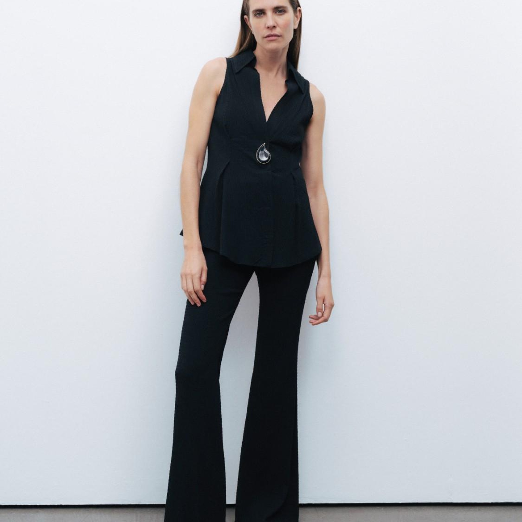 Aksesuar Detaylı Bluz