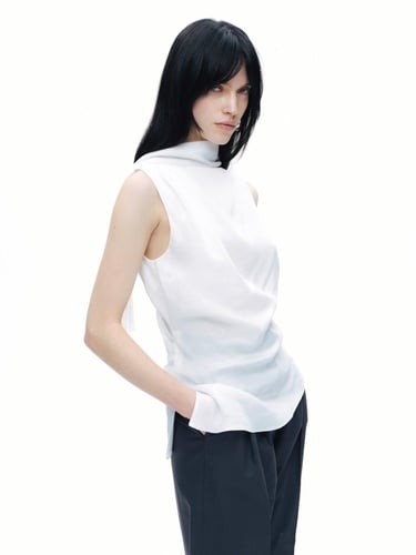  Şal Tasarımlı Bluz